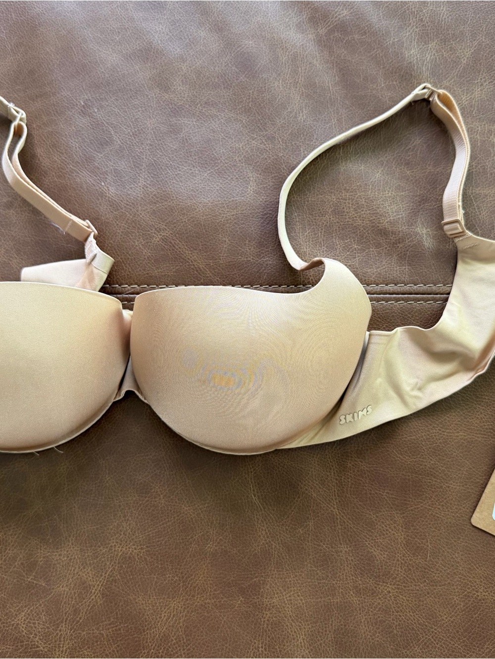 Skims Nude Balconette Bra